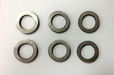 Заготовки кольцевых магнитов с радиальной текстурой из сплава марки Пр15Ди15К25Д2Р